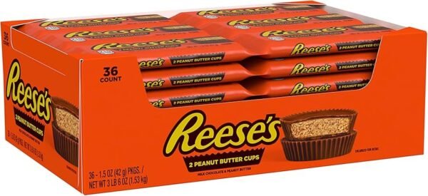 Reese's Chocolate Peanut Butter Cups, Pack of 36 x 42 g - Image 3