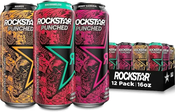 Rockstar Energy Drink 500ml (Original) - Image 6
