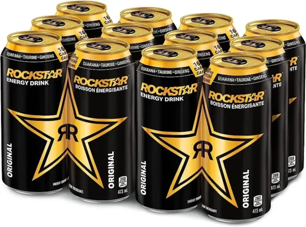 Rockstar Energy Drink 500ml (Original) - Image 3