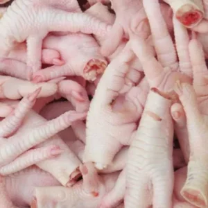 Frozen chicken feet
