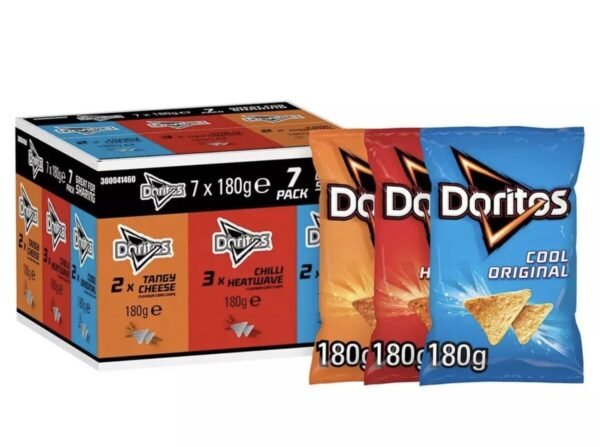 Doritos-Nacho-Cheese-Tortilla-Chips-Snacks all flavours - Image 4